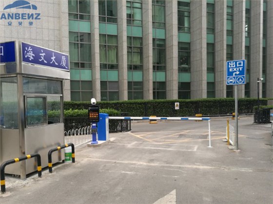 安贝驰海文大厦车牌识别案例