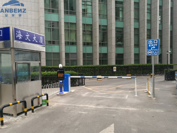 安贝驰海文大厦车牌识别案例